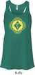 Ladies Yoga Diamond Manipura Flowy Racerback