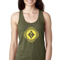 Ladies Yoga Diamond Manipura Ideal Racerback