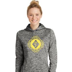 Ladies Yoga Diamond Manipura Moisture Wicking Hoodie