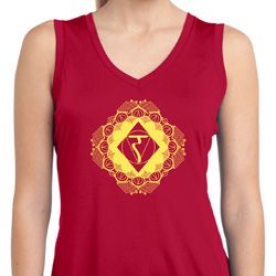 Ladies Yoga Diamond Manipura Moisture Wicking Tank Top