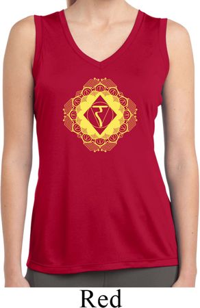 Ladies Yoga Diamond Manipura Moisture Wicking Tank Top