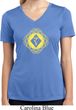 Ladies Yoga Diamond Manipura Moisture Wicking V-neck