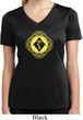 Ladies Yoga Diamond Manipura Moisture Wicking V-neck