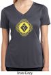 Ladies Yoga Diamond Manipura Moisture Wicking V-neck