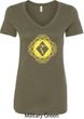 Ladies Yoga Diamond Manipura V-Neck