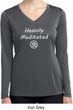 Ladies Yoga Heavily Meditated with OM Dry Wicking Long Sleeve