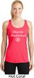 Ladies Yoga Heavily Meditated with OM Dry Wicking Racerback