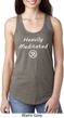 Ladies Yoga Heavily Meditated with OM Ideal Racerback