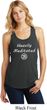 Ladies Yoga Heavily Meditated with OM Racerback Tanktop