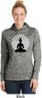 Ladies Yoga Meditating Buddha Dry Wicking Hoodie