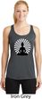 Ladies Yoga Meditating Buddha Dry Wicking Racerback