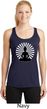 Ladies Yoga Meditating Buddha Dry Wicking Racerback