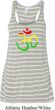 Ladies Yoga Rasta Aum Flowy Racerback