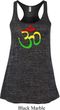 Ladies Yoga Rasta Aum Flowy Racerback