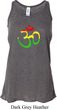 Ladies Yoga Rasta Aum Flowy Racerback