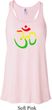 Ladies Yoga Rasta Aum Flowy Racerback