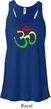 Ladies Yoga Rasta Aum Flowy Racerback