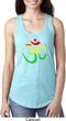Ladies Yoga Rasta Aum Ideal Racerback