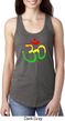 Ladies Yoga Rasta Aum Ideal Racerback