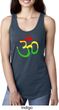 Ladies Yoga Rasta Aum Ideal Racerback