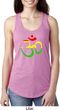 Ladies Yoga Rasta Aum Ideal Racerback
