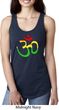 Ladies Yoga Rasta Aum Ideal Racerback