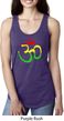 Ladies Yoga Rasta Aum Ideal Racerback