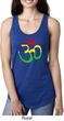 Ladies Yoga Rasta Aum Ideal Racerback