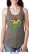 Ladies Yoga Rasta Aum Ideal Racerback