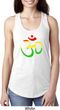 Ladies Yoga Rasta Aum Ideal Racerback