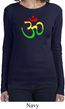 Ladies Yoga Rasta Aum Long Sleeve Shirt