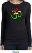 Ladies Yoga Rasta Aum Long Sleeve Shirt