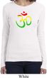 Ladies Yoga Rasta Aum Long Sleeve Shirt