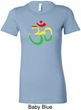 Ladies Yoga Rasta Aum Longer Length T-shirt