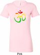 Ladies Yoga Rasta Aum Longer Length T-shirt