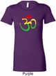 Ladies Yoga Rasta Aum Longer Length T-shirt