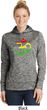 Ladies Yoga Rasta Aum Moisture Wicking Hoodie