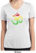 Ladies Yoga Rasta Aum Moisture Wicking V-neck