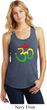Ladies Yoga Rasta Aum Racerback Tank Top