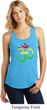 Ladies Yoga Rasta Aum Racerback Tank Top