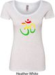 Ladies Yoga Rasta Aum Scoop Neck