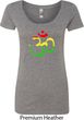 Ladies Yoga Rasta Aum Scoop Neck