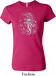 Ladies Yoga Shirt 3D Ganesha Darks Crewneck Tee T-Shirt