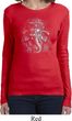 Ladies Yoga Shirt 3D Ganesha Darks Long Sleeve Tee