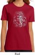 Ladies Yoga Shirt 3D Ganesha Darks Organic Tee T-Shirt
