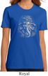 Ladies Yoga Shirt 3D Ganesha Darks Organic Tee T-Shirt