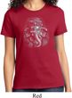 Ladies Yoga Shirt 3D Ganesha Darks Tee T-Shirt