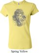 Ladies Yoga Shirt 3D Ganesha Lights Crewneck Tee T-Shirt