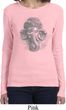 Ladies Yoga Shirt 3D Ganesha Lights Long Sleeve Tee