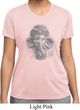 Ladies Yoga Shirt 3D Ganesha Lights Moisture Wicking Tee T-Shirt